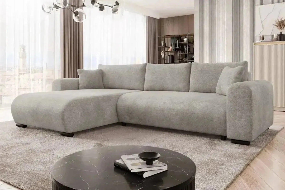 Merkos Corner Sofa Bed With Storage