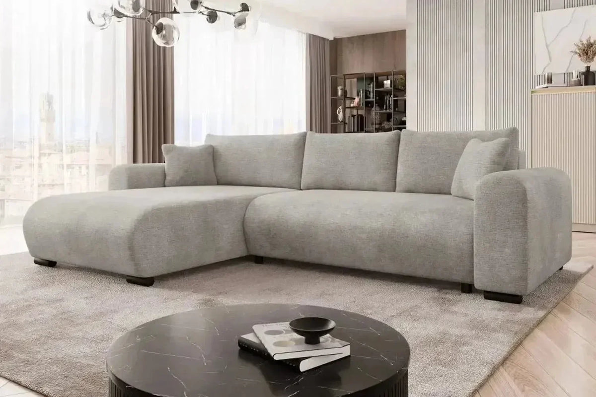 Merkos Corner Sofa Bed With Storage