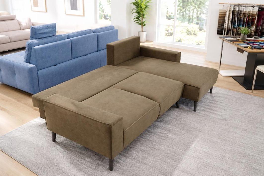 Ex-Display Mingo Corner Sofa Bed With Storage Zetta 297