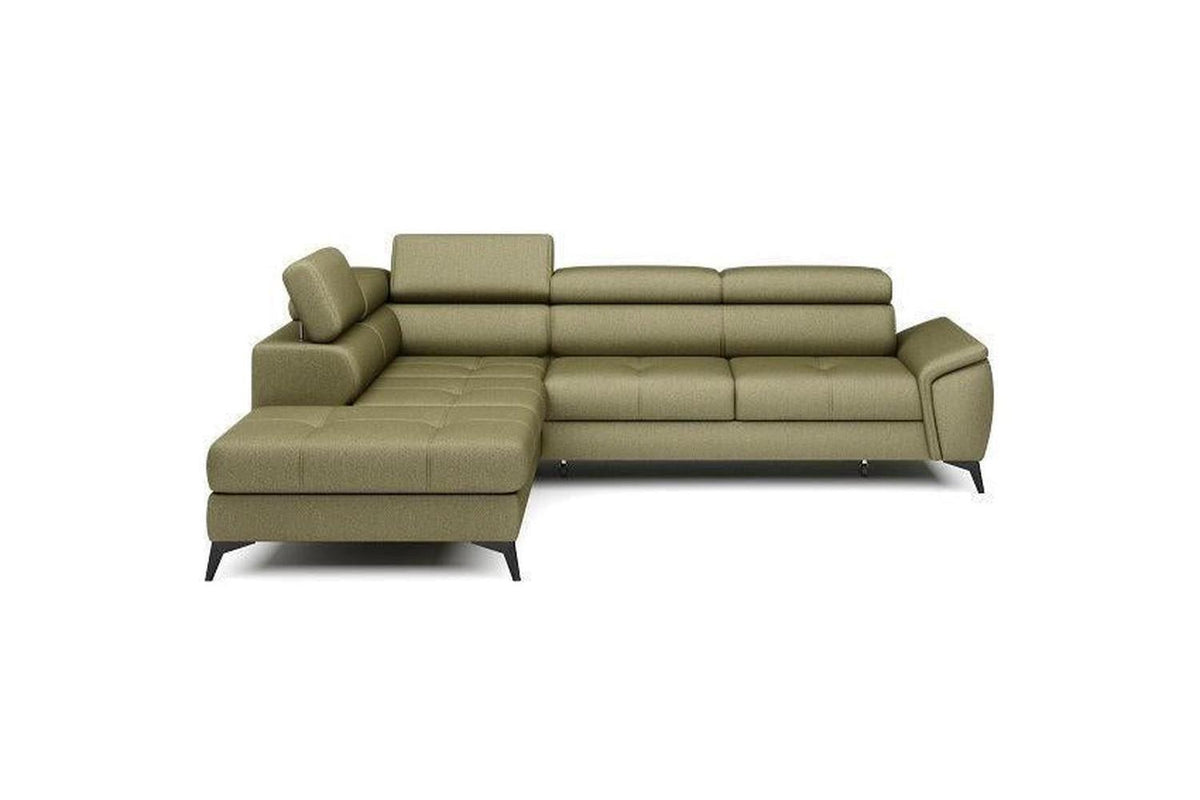 Mocca Corner Sofa Bed With Storage