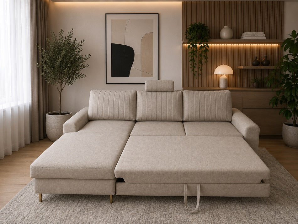 Monaco Corner Sofa Bed With Storage Inari 22 Clearance