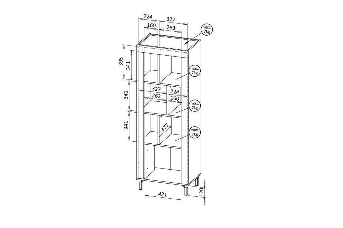 Mossa Bookcase