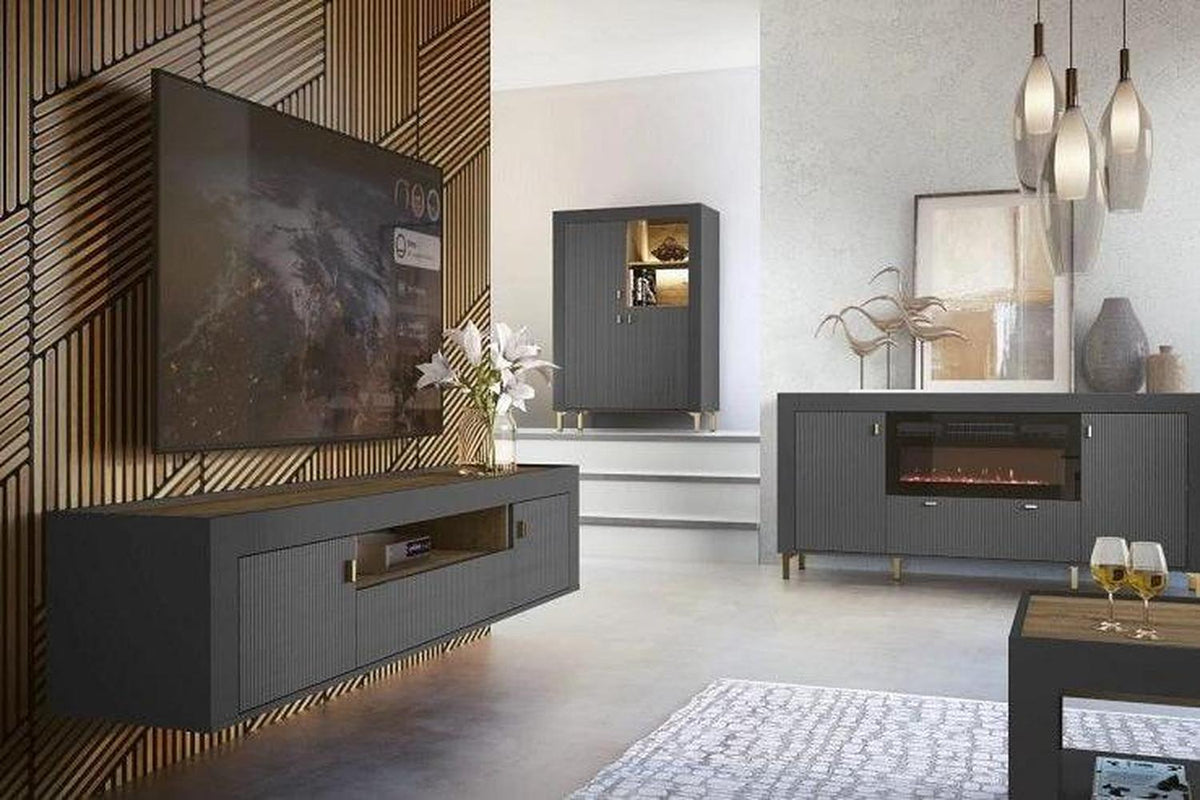 Mossa Highboard Cabinet