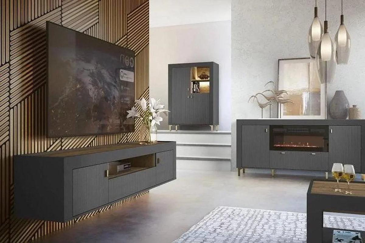 Mossa Highboard Cabinet