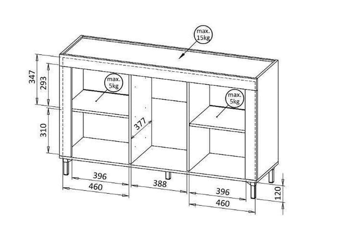 Mossa Sideboard 137