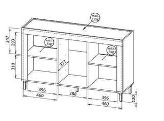 Mossa Sideboard 137 - Msofas LTD