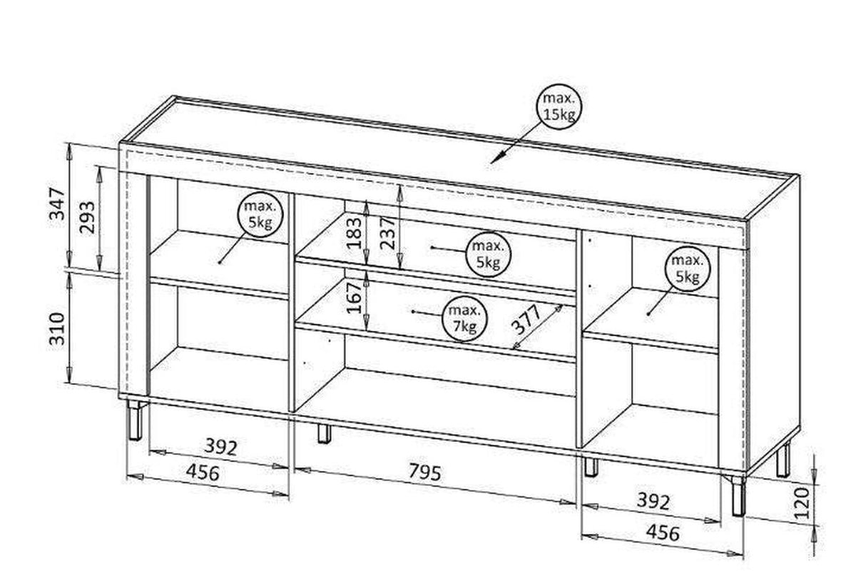 Mossa Sideboard 177
