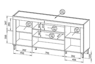 Mossa Sideboard 177 - Msofas LTD