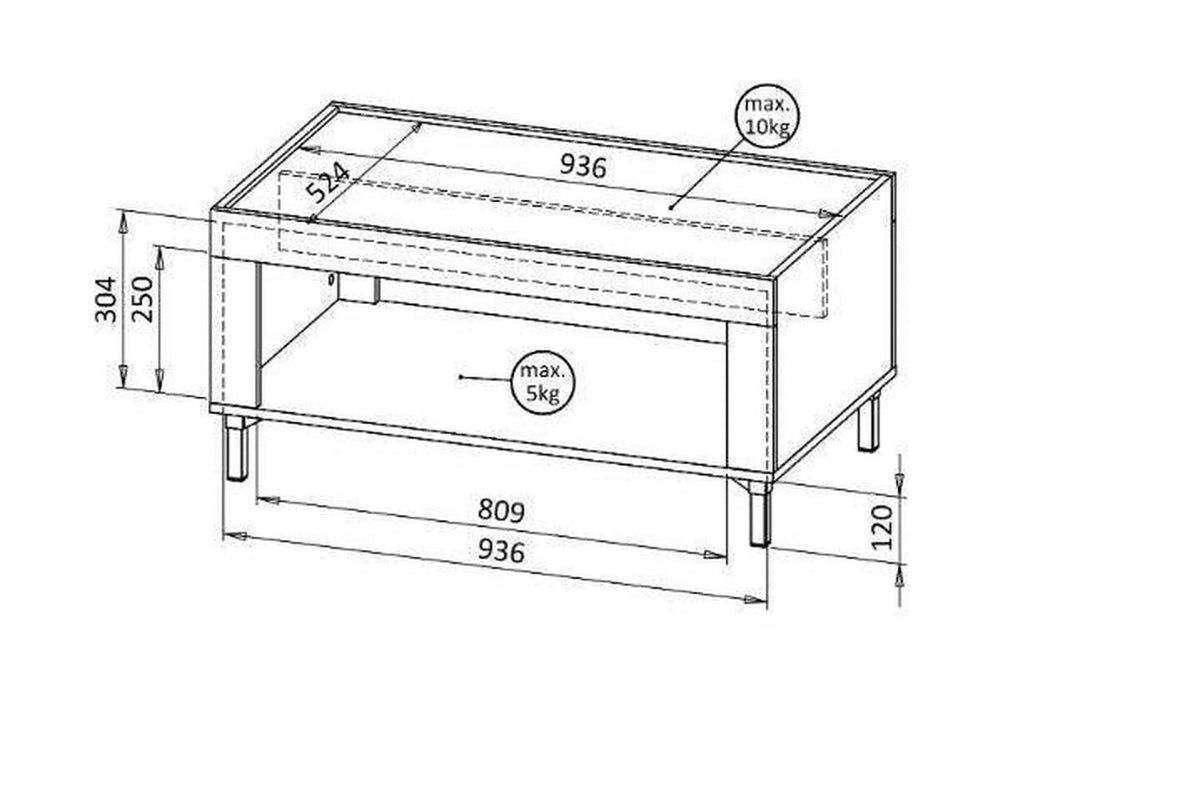 Mossa Coffee Table