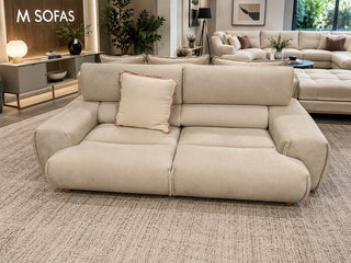 Ex-Display Nara 2 Seater Sofa Monolith 04 VELVET