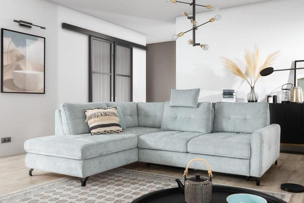 Nawe I Corner Sofa Bed With Storage
