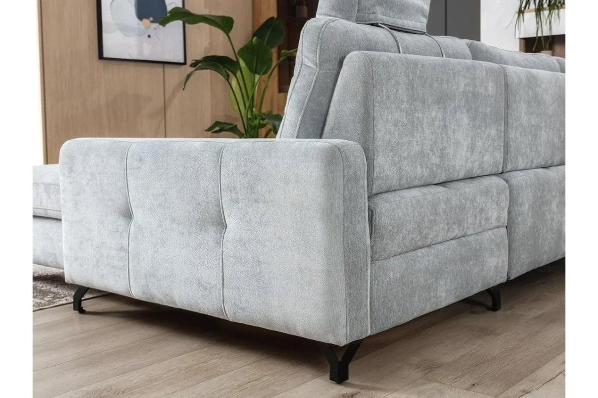 Nawe I Corner Sofa Bed With Storage