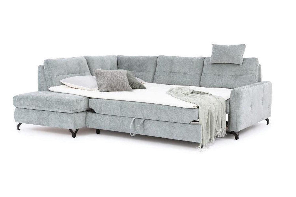 Nawe I Corner Sofa Bed With Storage