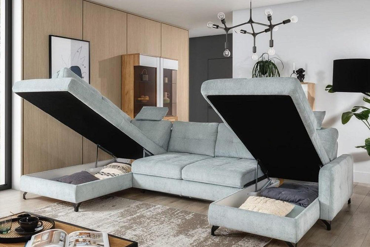 Nawe U Shape Corner Sofa Bed