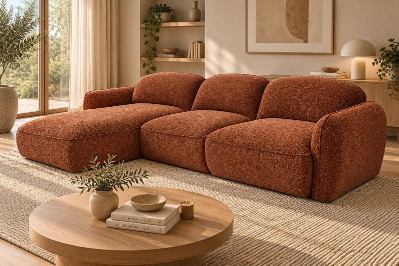 Nelly Express Delivery Corner Sofa Euston Rustic