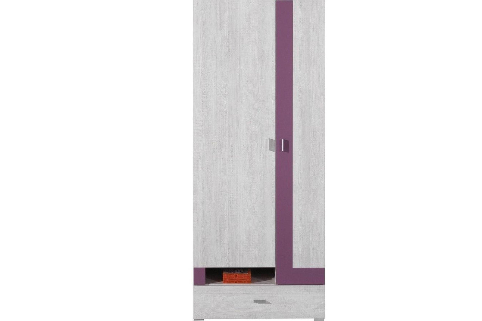 Next Express Delivery Wardrobe White Pine/Grey 90