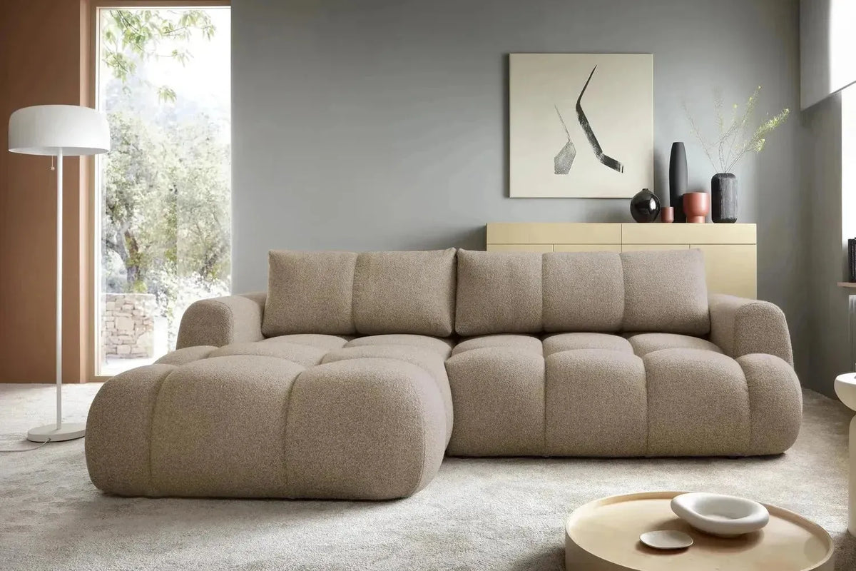 London Corner Sofa Bed With Storage