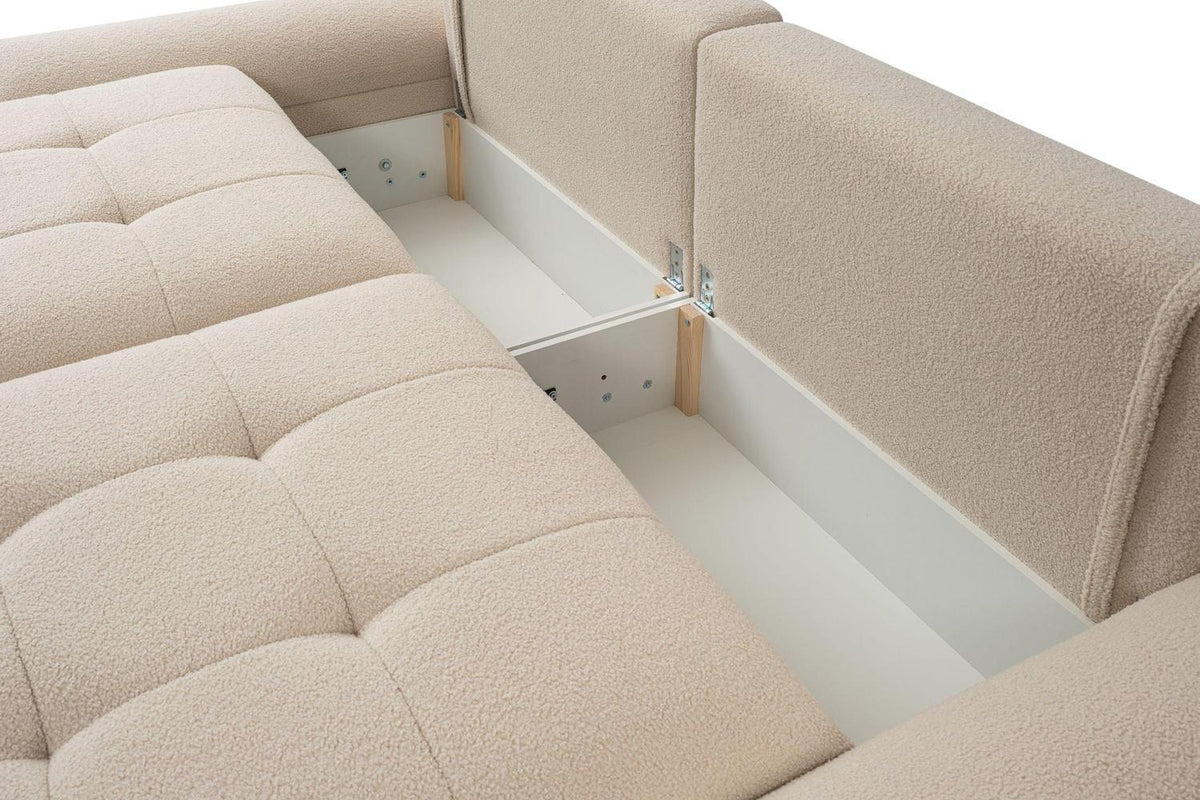 Nube 3 Seater Sofa Bed With Storage