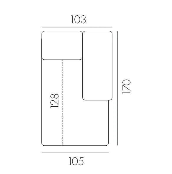 Marbella Collection - Module OBP dimensions