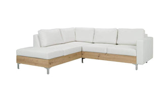 Orlando Wood Corner Sofa - Msofas LTD