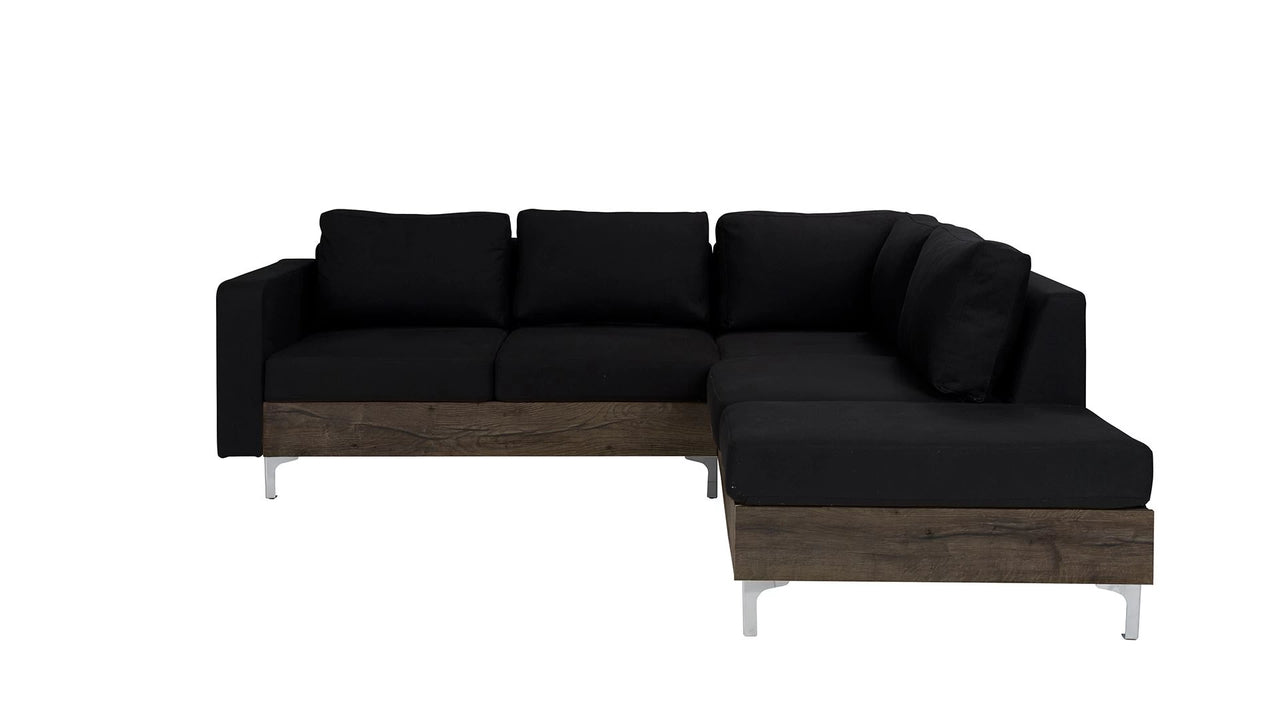 Orlando Wood Corner Sofa