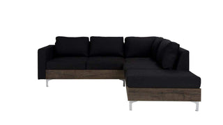 Orlando Wood Corner Sofa - Msofas LTD