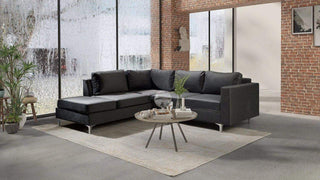 Orlando Velvet Corner Sofa - Msofas LTD