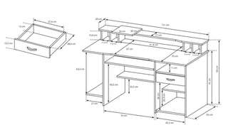 P4 Desk - Msofas LTD