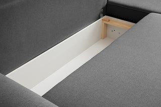 Palmo Corner Sofa Bed with Storage