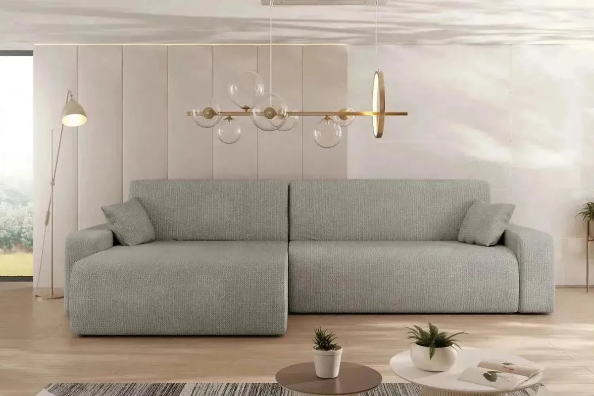 Oxford L Maxi Corner Sofa Bed With Storage
