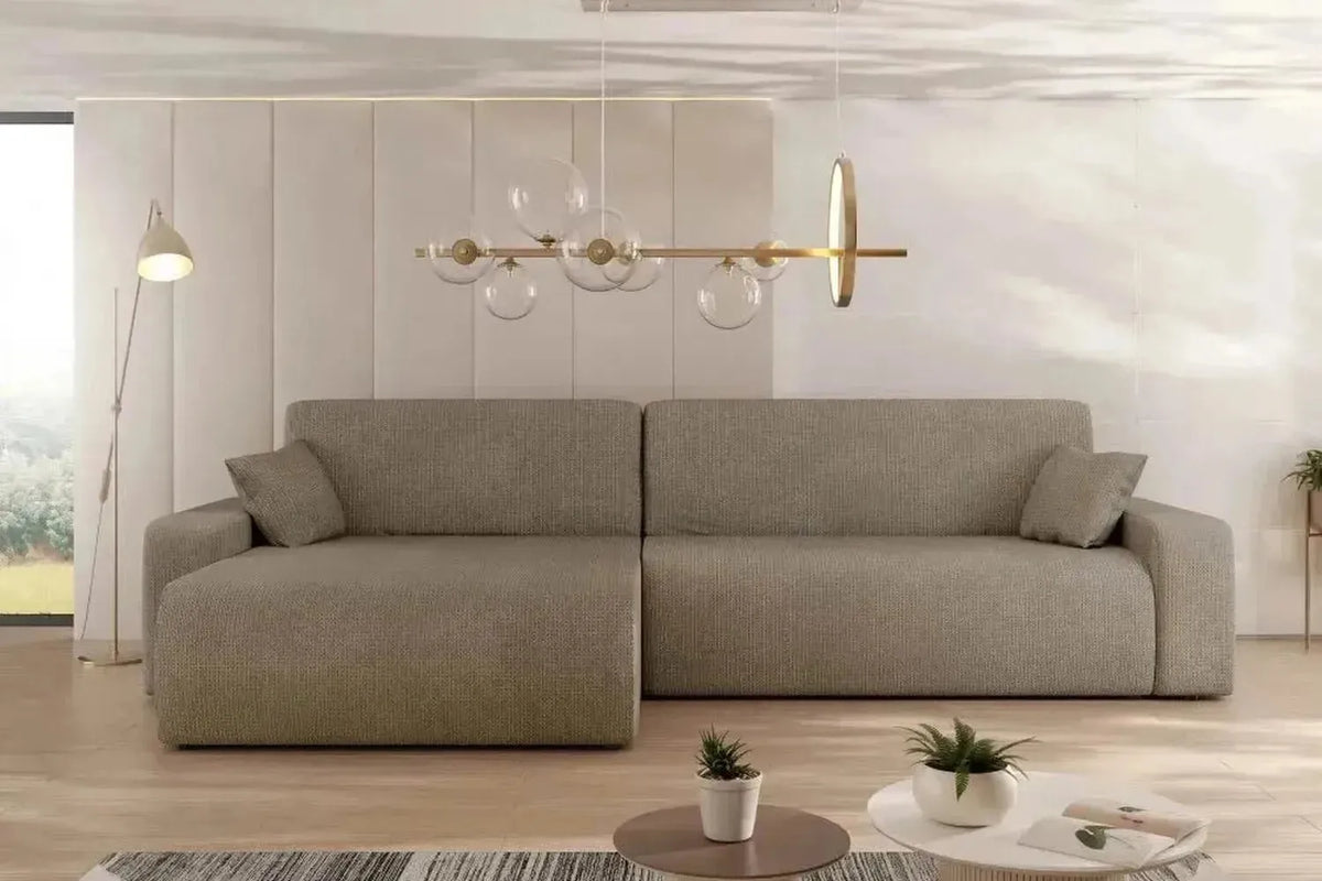Oxford L Maxi Corner Sofa Bed With Storage