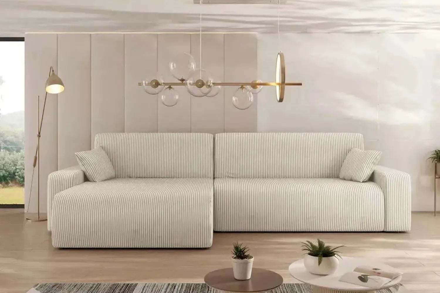Oxford L Maxi Corner Sofa Bed With Storage