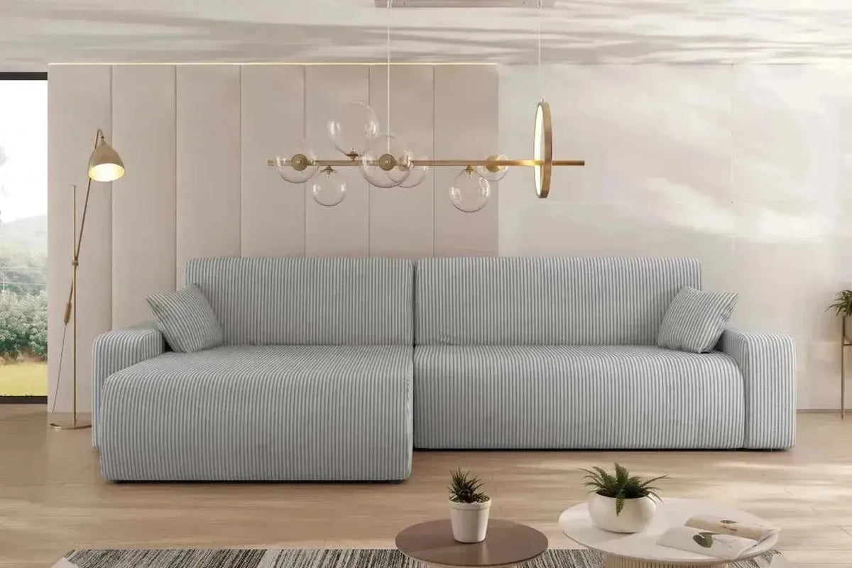 Oxford L Maxi Corner Sofa Bed With Storage