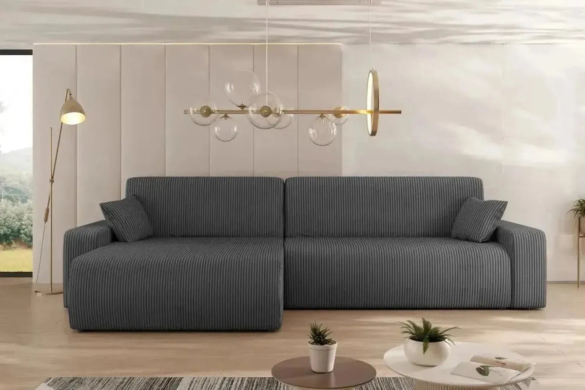 Oxford L Maxi Corner Sofa Bed With Storage