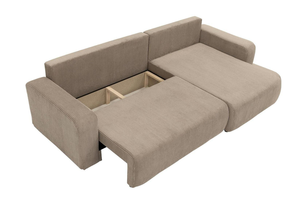 Oxford L Maxi Corner Sofa Bed With Storage
