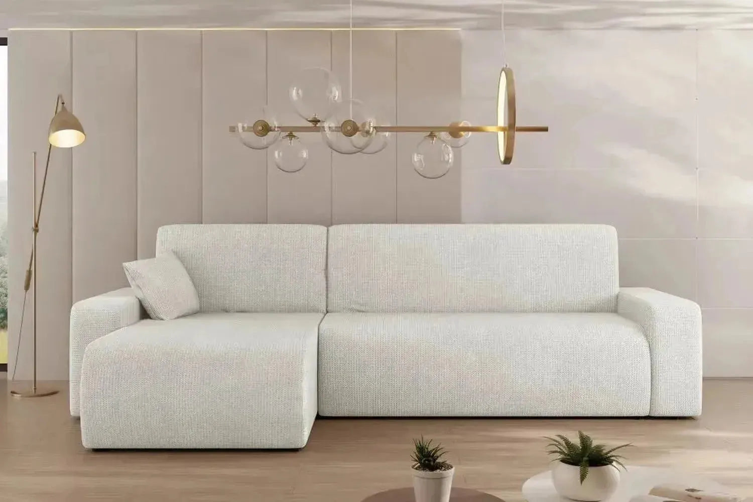 Oxford L Corner Sofa Bed With Storage