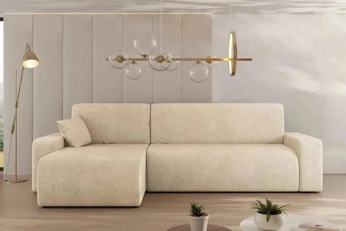Oxford L Express Delivery Corner Sofa Bed With Storage Lima 46