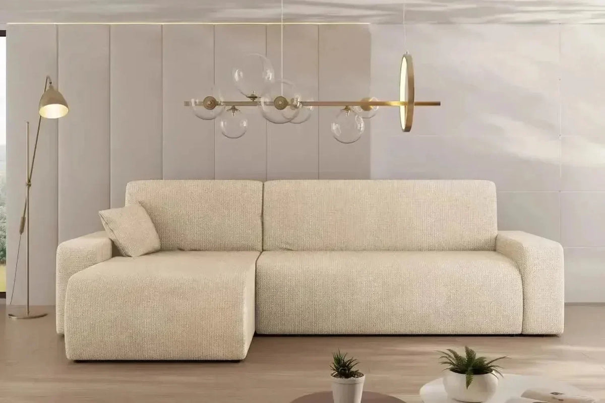 Oxford L Corner Sofa Bed With Storage