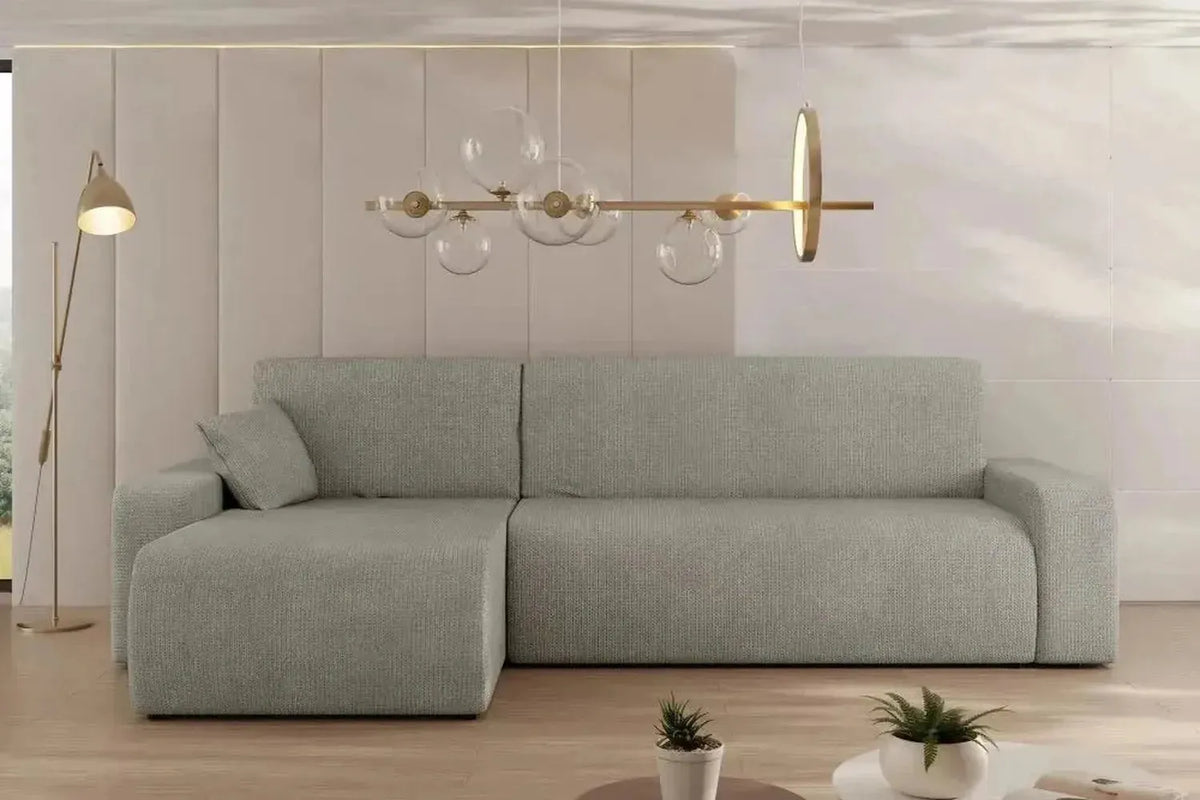 Oxford L Corner Sofa Bed With Storage