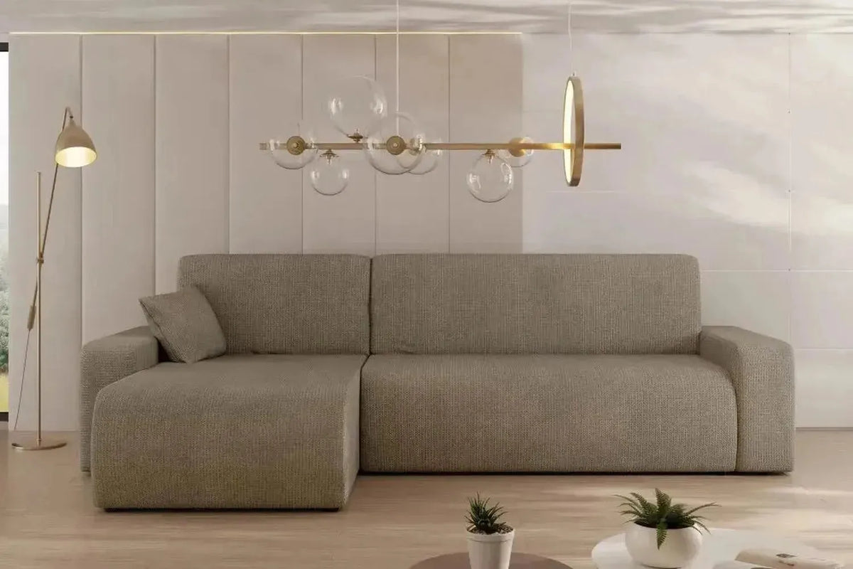 Oxford L Corner Sofa Bed With Storage