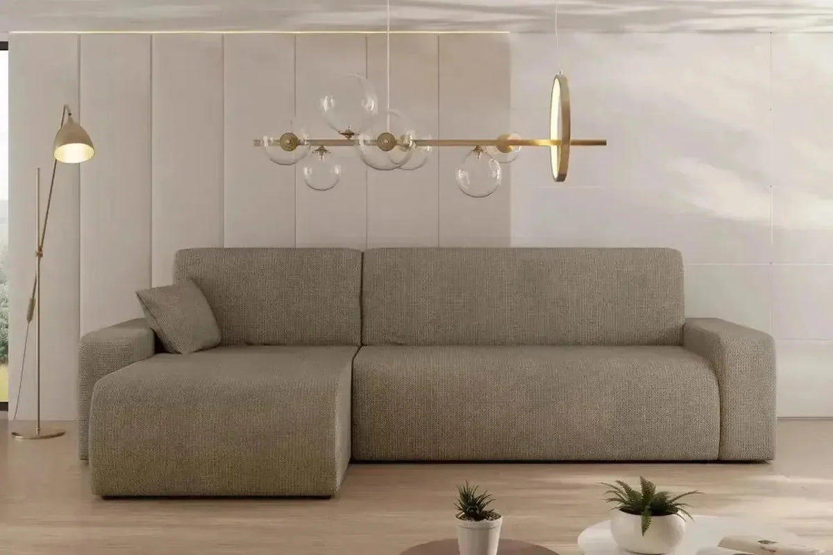 Oxford L Corner Sofa Bed With Storage
