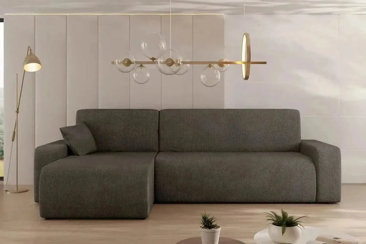 Oxford L Corner Sofa Bed With Storage