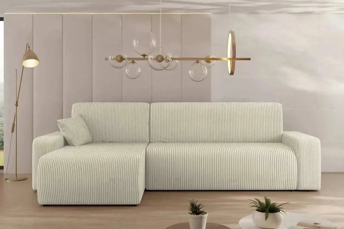 Oxford L Corner Sofa Bed With Storage