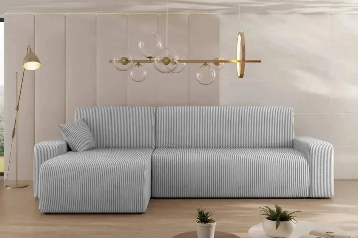 Oxford L Corner Sofa Bed With Storage