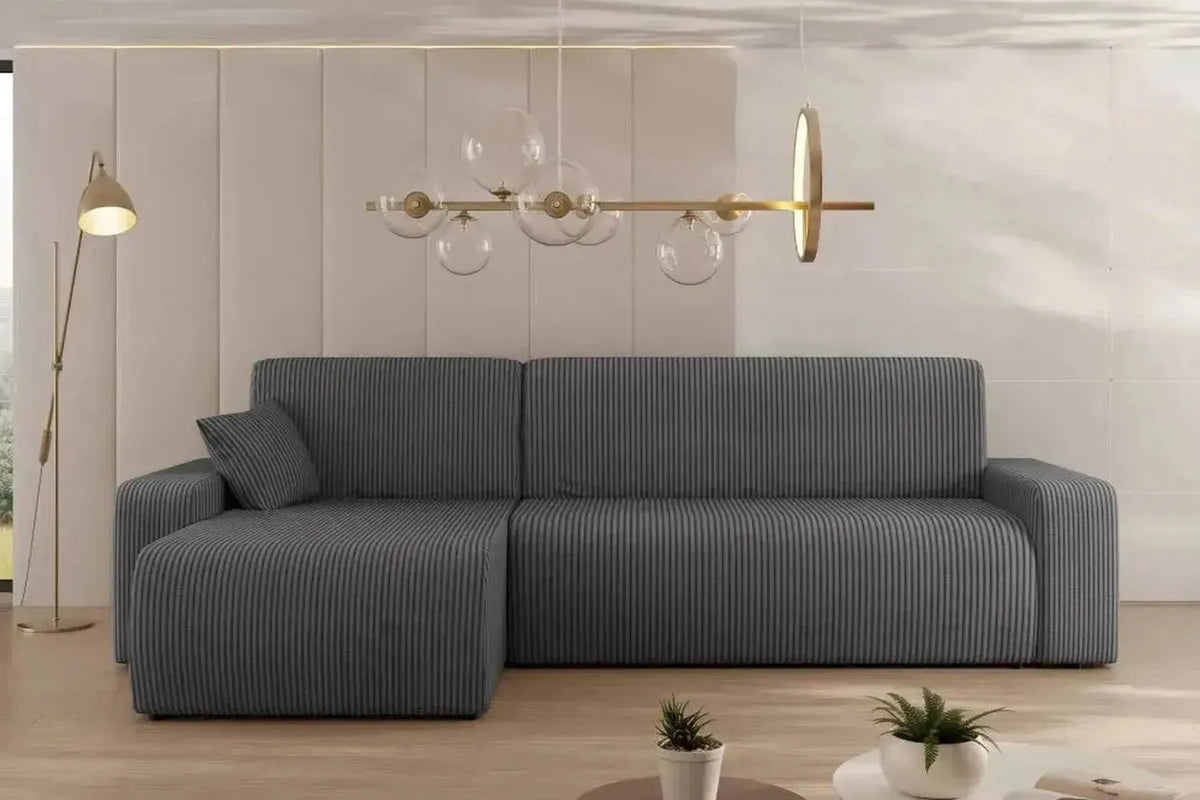 Oxford L Corner Sofa Bed With Storage