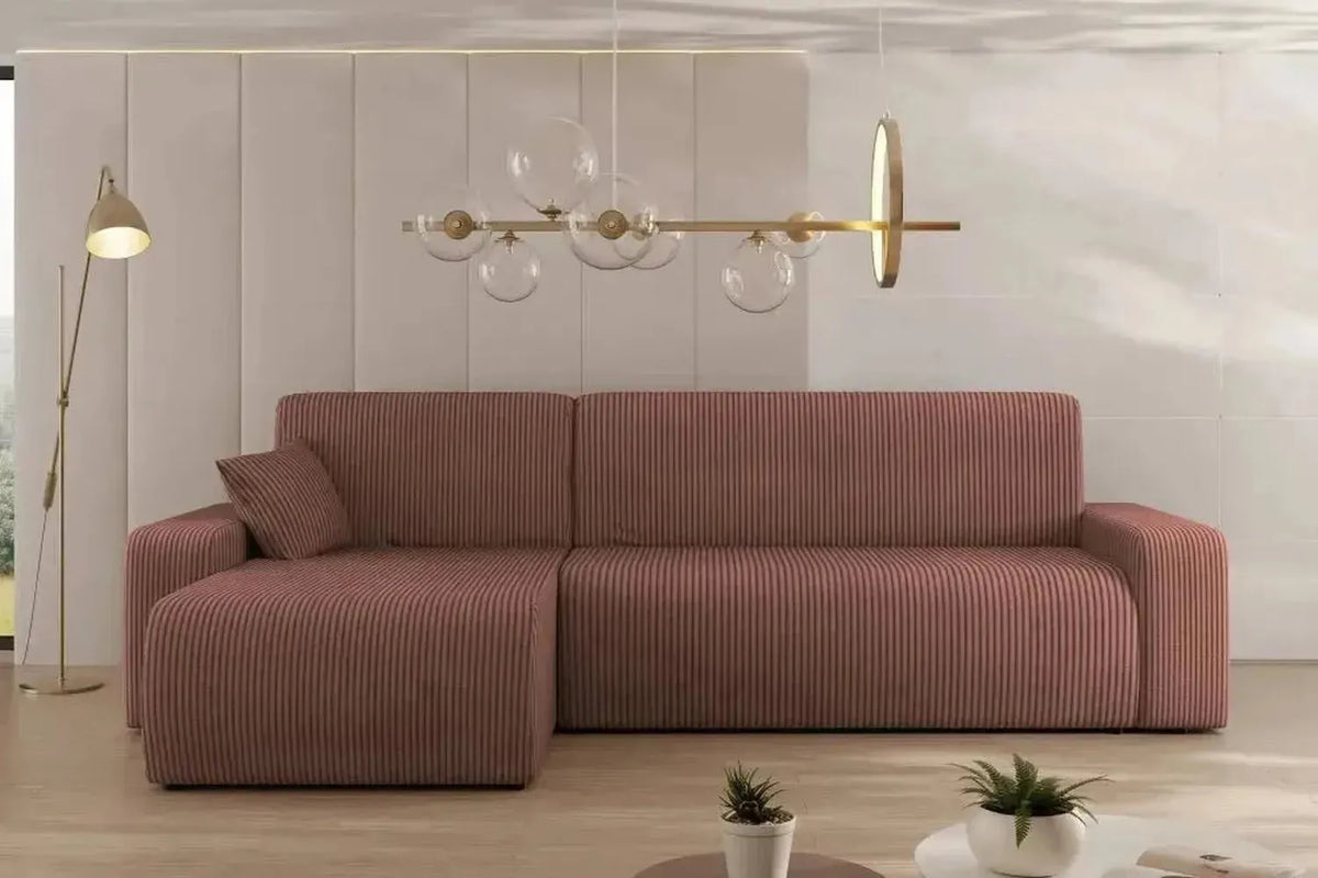 Oxford L Corner Sofa Bed With Storage
