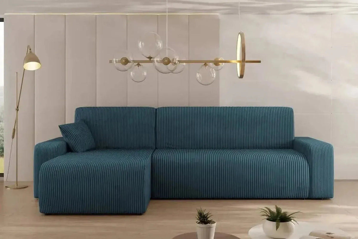 Oxford L Corner Sofa Bed With Storage