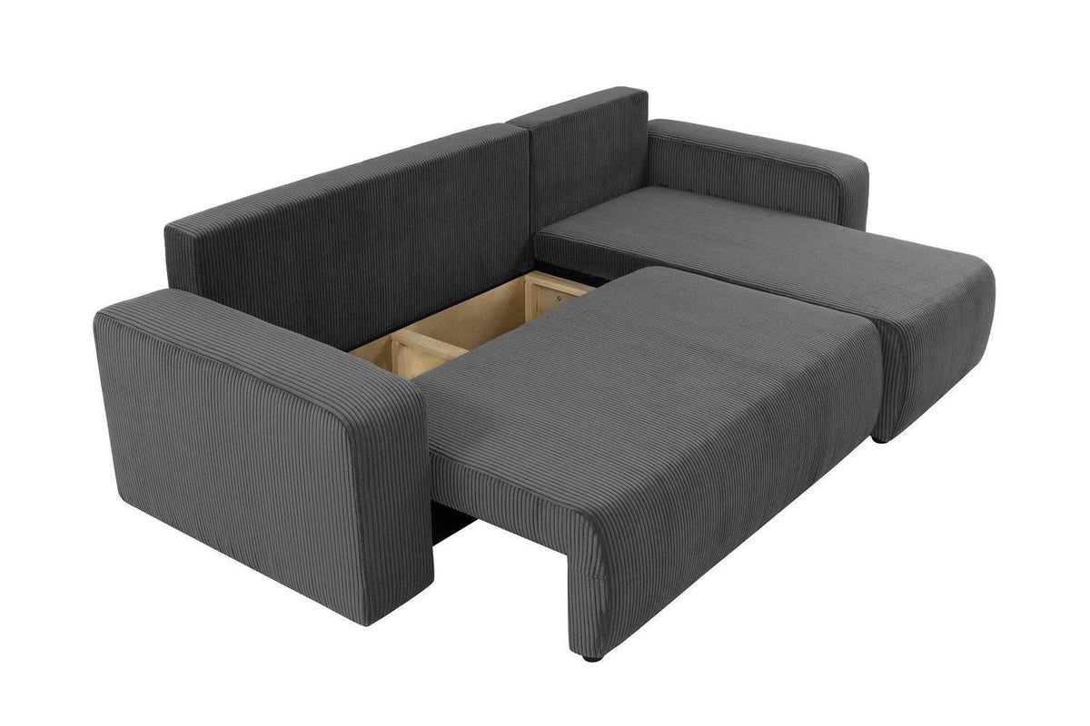 Oxford L Express Delivery Corner Sofa Bed With Storage Lima 46