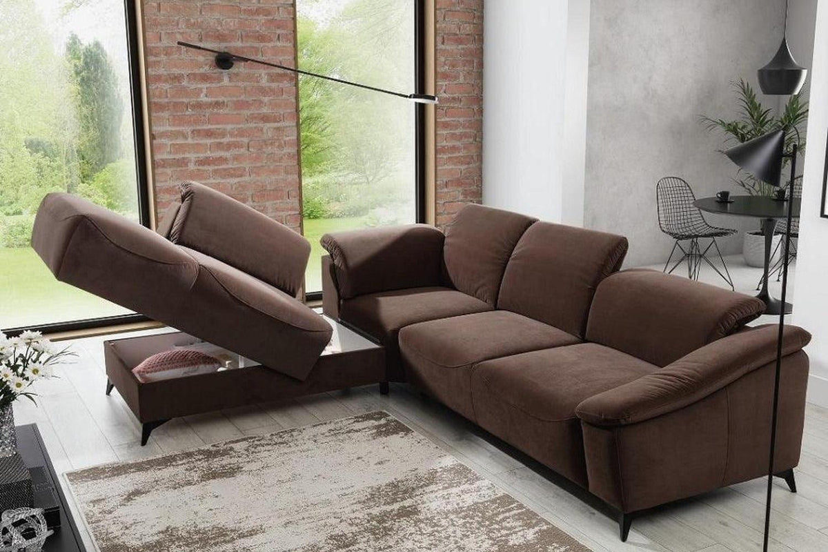 Ex-Display Potenza Corner Sofa Bed Zoya 06