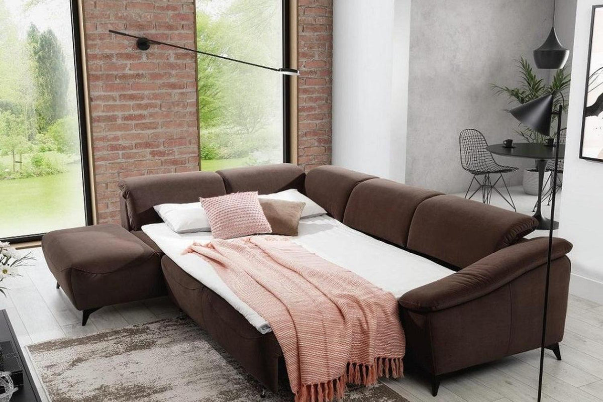 Ex-Display Potenza Corner Sofa Bed Zoya 06